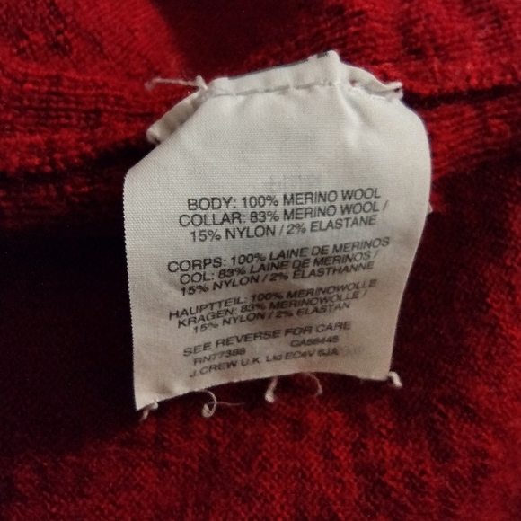 J Crew 100% wool long sleeve turtleneck size small - Picture 3 of 4
